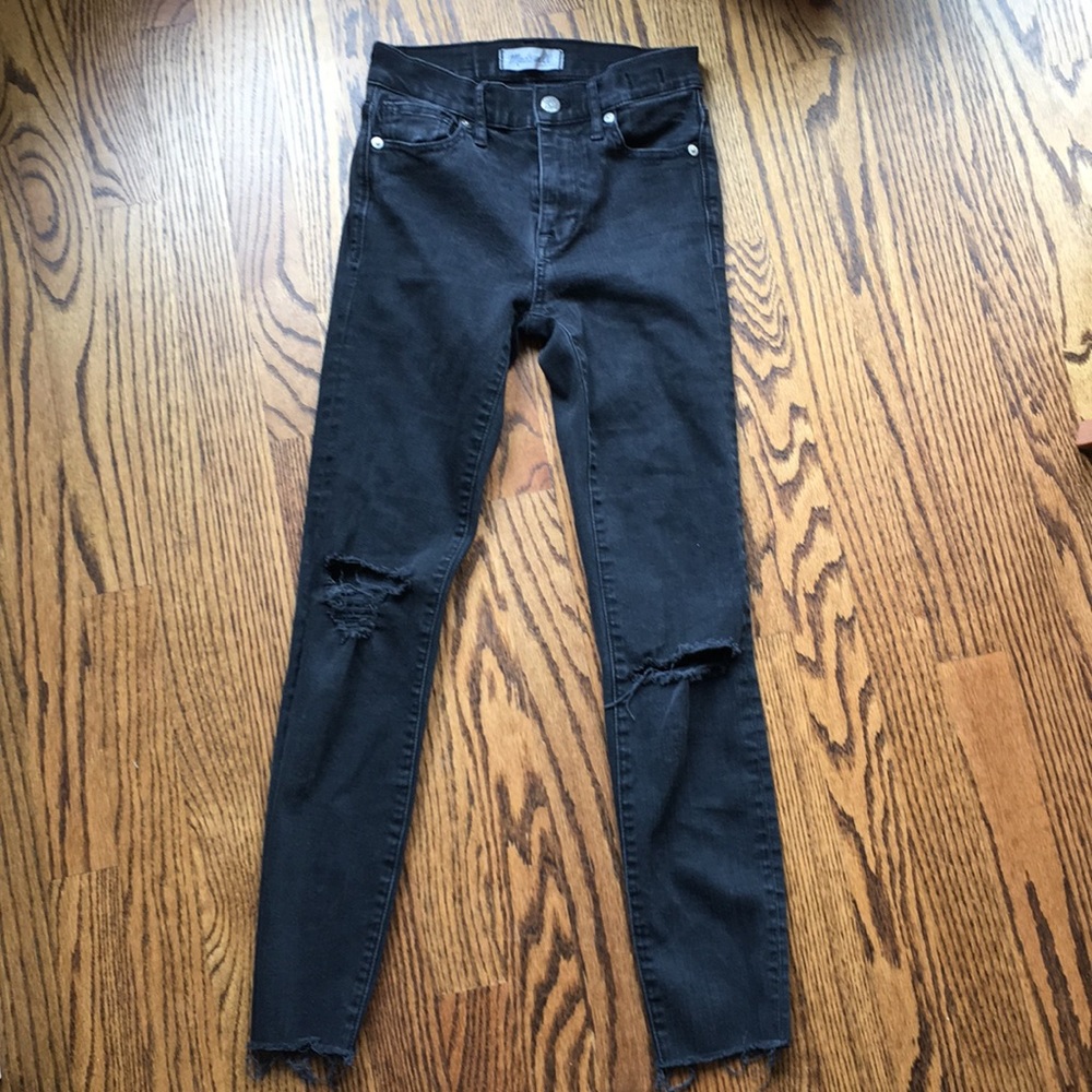MADEWELL HIGH RISER SKINNY CROP